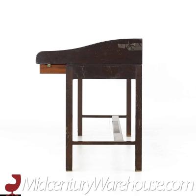 Edward Wormley Edward Wormley for Dunbar Model 452 Rosewood Tambour Door Executive Desk