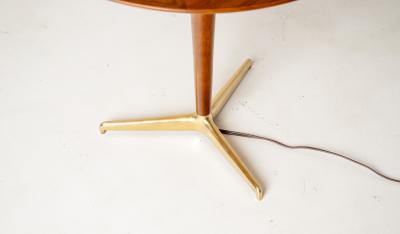 Edward Wormley Edward Wormley for Dunbar Model 4856 Snack Table Floor Lamp