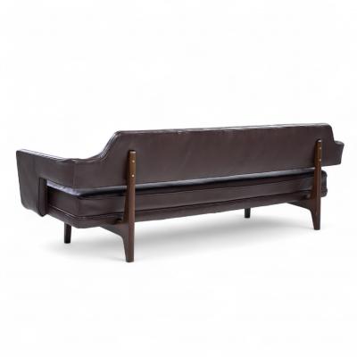 Edward Wormley Edward Wormley for Dunbar Model 486 Mid Century Bracket Back Sofa