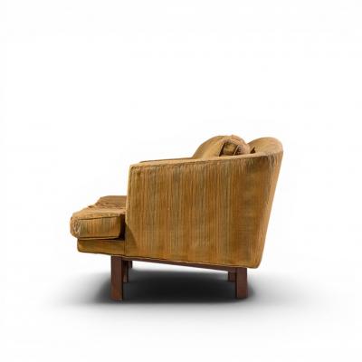 Edward Wormley Edward Wormley for Dunbar Model 5244 Mid Century Mahogany Sofa