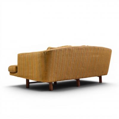 Edward Wormley Edward Wormley for Dunbar Model 5244 Mid Century Mahogany Sofa