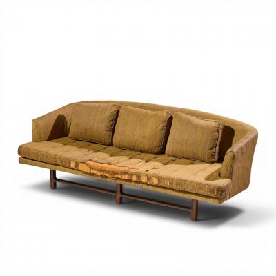Edward Wormley Edward Wormley for Dunbar Model 5244 Mid Century Mahogany Sofa