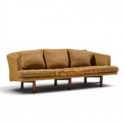 Edward Wormley Edward Wormley for Dunbar Model 5244 Mid Century Mahogany Sofa