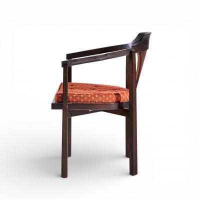 Edward Wormley Edward Wormley for Dunbar Model 935 Walnut and Rosewood Chairs Set of 8