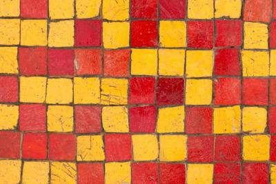 Edward Wormley Edward Wormley for Dunbar Occasional Table with Murano Mosaic Tiles