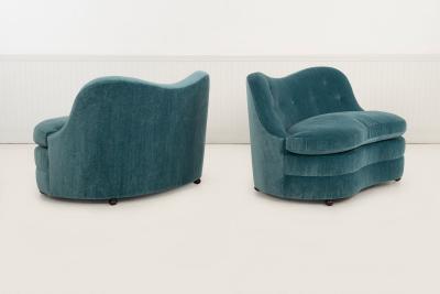 Edward Wormley Edward Wormley for Dunbar Pair of Sofas 1945