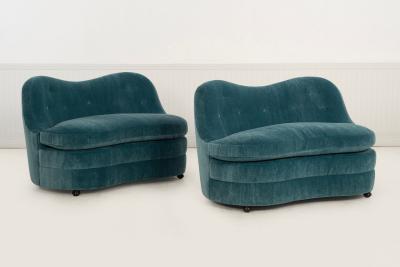 Edward Wormley Edward Wormley for Dunbar Pair of Sofas 1945