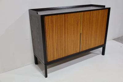 Edward Wormley Edward Wormley for Dunbar Rare Chest with Tambour Doors