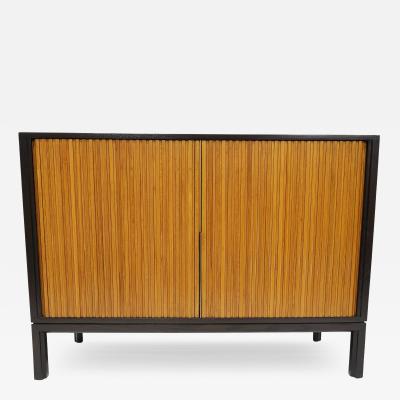 Edward Wormley Edward Wormley for Dunbar Rare Chest with Tambour Doors