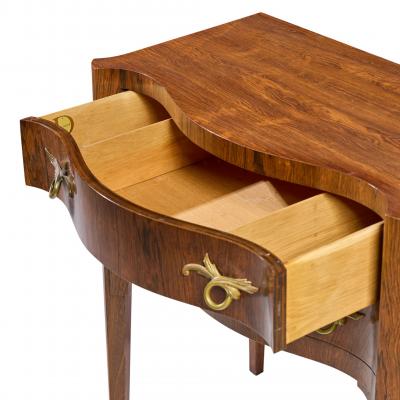 Edward Wormley Edward Wormley for Dunbar Rosewood and Brass Commode Console Chest of Drawers