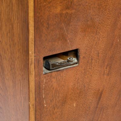 Edward Wormley Edward Wormley for Dunbar Rosewood and Brass Commode Console Chest of Drawers