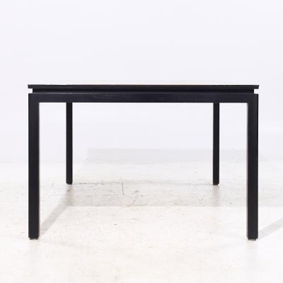 Edward Wormley Edward Wormley for Dunbar Rosewood and Ebonized Oak Dining Table with 2 Leaves
