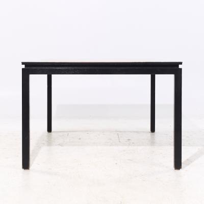 Edward Wormley Edward Wormley for Dunbar Rosewood and Ebonized Oak Dining Table with 2 Leaves