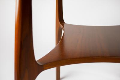 Edward Wormley Edward Wormley for Dunbar Sculptural Janus Table with Natzler Tiles Model