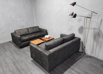 Edward Wormley Edward Wormley for Dunbar Settees in New Upholstery