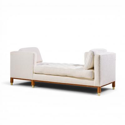Edward Wormley Edward Wormley for Dunbar Style Mid Century T te T te Sofa