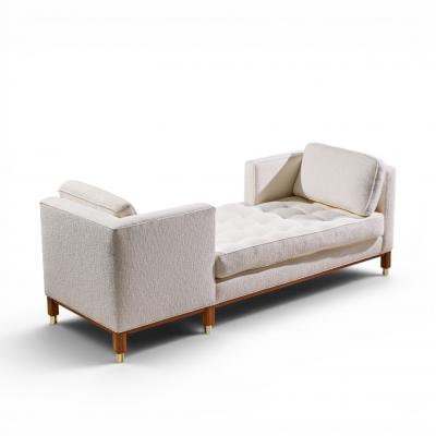 Edward Wormley Edward Wormley for Dunbar Style Mid Century T te T te Sofa