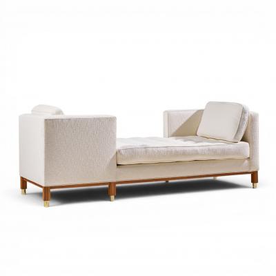 Edward Wormley Edward Wormley for Dunbar Style Mid Century T te T te Sofa