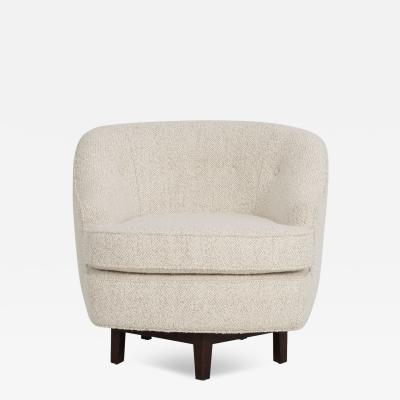 Edward Wormley Edward Wormley for Dunbar Swivel Lounge Chair 1965