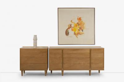 Edward Wormley Edward Wormley for Dunbar Triple Dresser in Mahogany Wood