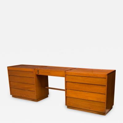 Edward Wormley Edward Wormley for Dunbar Wooden Vanity Cabinet Dressing Table