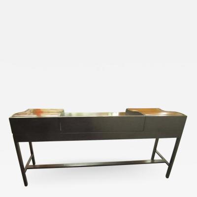 Edward Wormley Excellent Rosewood Roll Top Desk by Edward Wormley for Dunbar Mid Century Modern