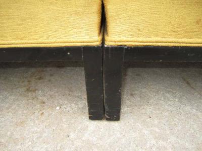 Edward Wormley Fabulous 2 Piece Edward Wormley Dunbar Long Low Mid Century Sofa