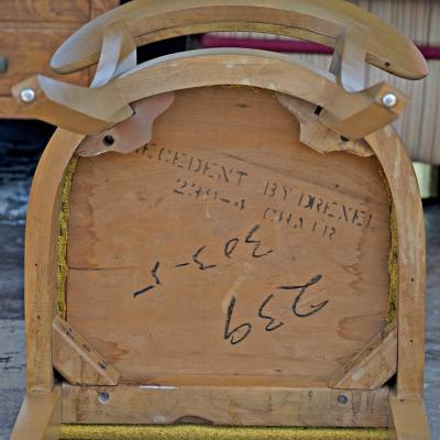 Edward Wormley Four Edward Wormley Precedent by Drexel Dining Chairs 239 4 8 Available