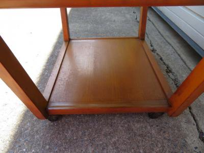 Edward Wormley Handsome Edward Wormley Precedent Collection Bar Cart Mid Century Modern