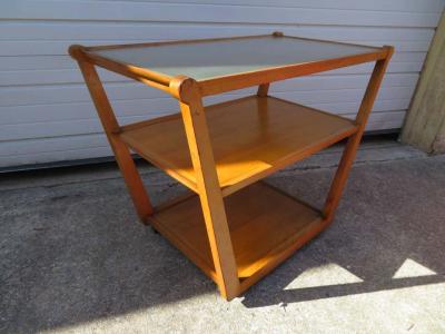 Edward Wormley Handsome Edward Wormley Precedent Collection Bar Cart Mid Century Modern
