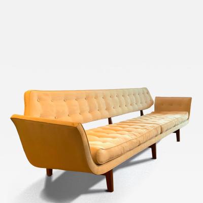 Edward Wormley La Gondola Sofa Tufted Upholstery