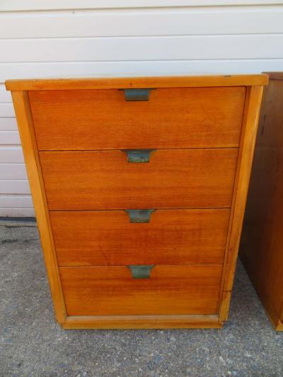 Edward Wormley Lovely Pair of Edward Wormley for Drexel Precedent Nightstand Mid Century Modern