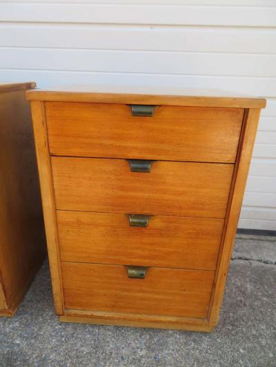Edward Wormley Lovely Pair of Edward Wormley for Drexel Precedent Nightstand Mid Century Modern