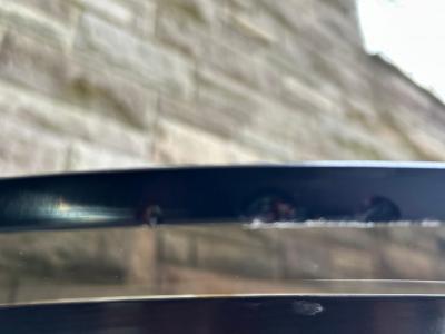 Edward Wormley Magnificent Pentagonal Edward Wormley Dunbar Bronze Side Table Mid Century