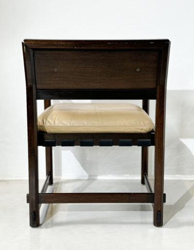 Edward Wormley Mid Century Modern Set of 6 Armchairs by Edward Wormley for Dunbar