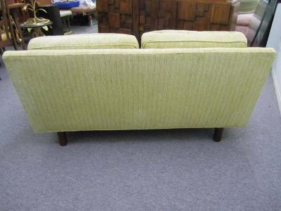 Edward Wormley Mid Century Modern Two Seater Loveseat Sofa by Edward Wormley for Dunbar