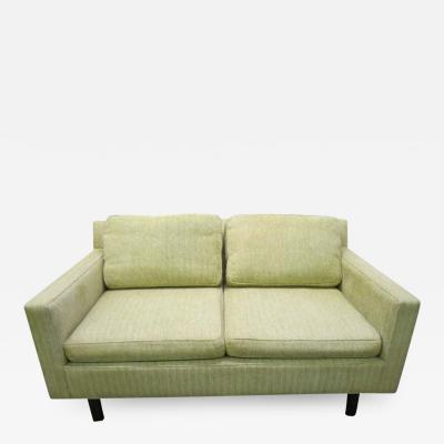 Edward Wormley Mid Century Modern Two Seater Loveseat Sofa by Edward Wormley for Dunbar