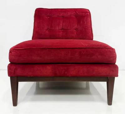 Edward Wormley Mid century Modern Slipper Lounge Chairs Edward Wormley for Dunbar Style