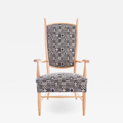 Edward Wormley Midcentury Edward Wormley for Dunbar High Back Armchair