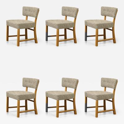 Edward Wormley No 4735 Dining Chairs Set of 6 by Edward Wormley for Dunbar