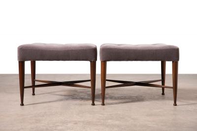 Edward Wormley Pair of Benches by Edward Wormely for Dunbar