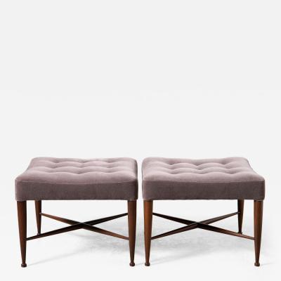 Edward Wormley Pair of Benches by Edward Wormely for Dunbar