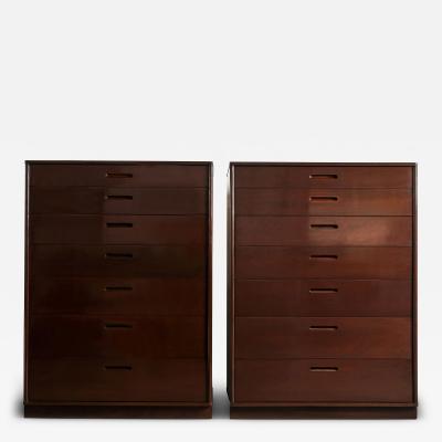 Edward Wormley Pair of Dressers