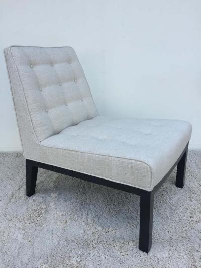 Edward Wormley Pair of Dunbar Edward Wormley Slipper Chairs