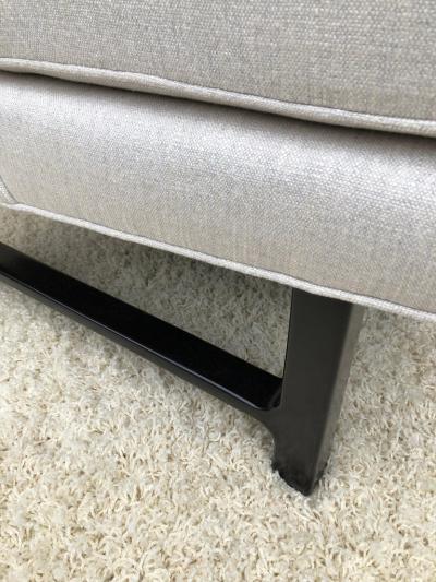 Edward Wormley Pair of Edward Wormley Dunbar High Back Chairs Wormley Estate Weston ct