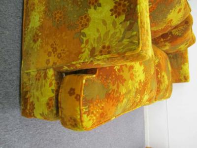Edward Wormley Pair of Edward Wormley Dunbar Love Seats Sofas Jack Lenor Larsen