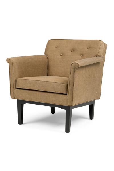 Edward Wormley Pair of Edward Wormley for Dunbar American Mid Century Lounge Chairs