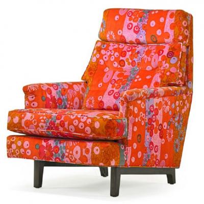 Edward Wormley Pair of Edward Wormley for Dunbar Lounge Chair