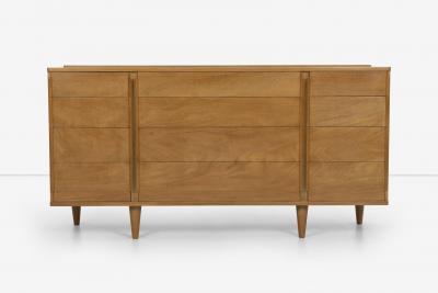 Edward Wormley Pair of Edward Wormley for Dunbar Matching Dresser Set in Mahogany Wood
