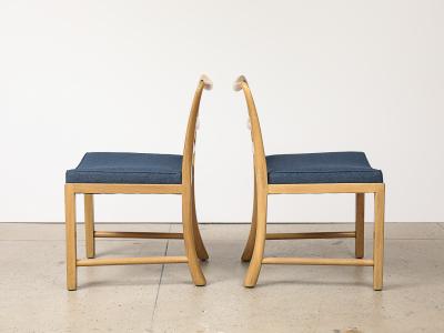 Edward Wormley Pair of Side Chairs by Edward Wormley